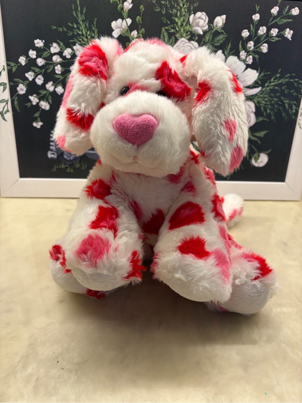 25th anniversary build a bear Hearts Fur U Dog